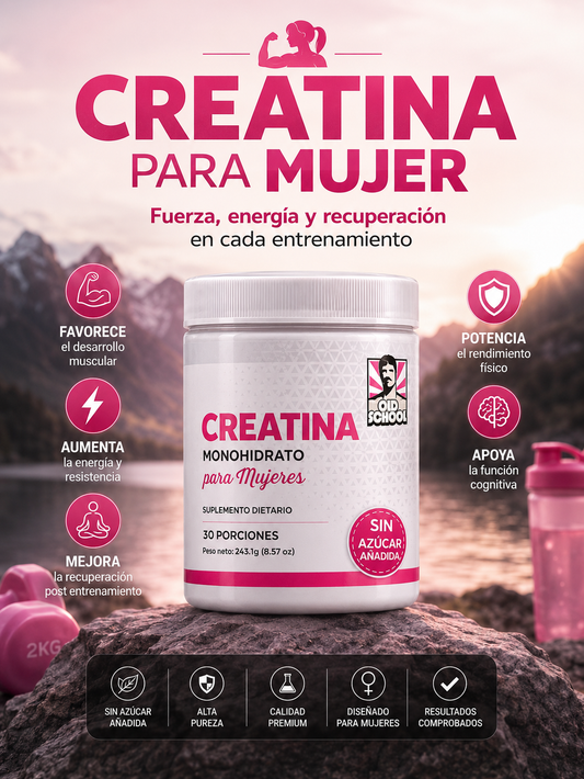 CREATINA MONOHIDRATADA OLD SCHOOL LABS®