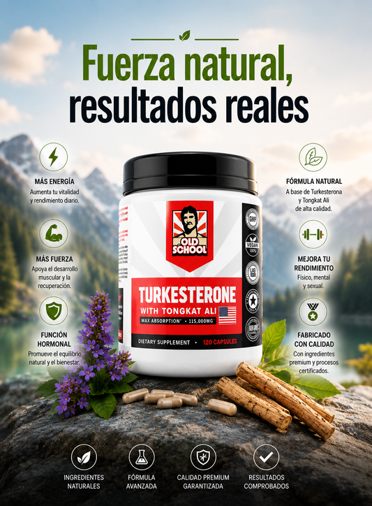 TURKESTERONE OLD SCHOOL 60 CAP
