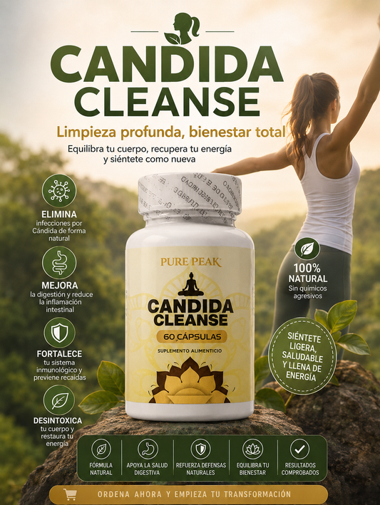 CANDIDA CLEANSE® | 60 CAPSULAS | LIMPIEZA INTENTINAL PROFUNDA