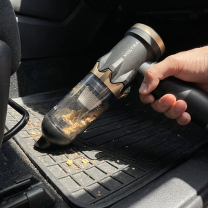 Aspiradora de Mano Inalámbrica Voltra® 3 en 1 Black Edition (Filtro HEPA y Adaptador de Carga de REGALO)
