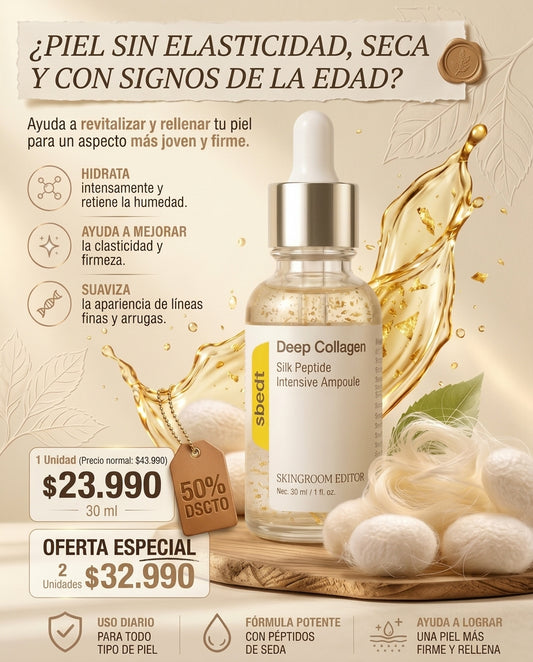 Deep Collagen® | Sérum Reparador Anti-Edad • 30 ml