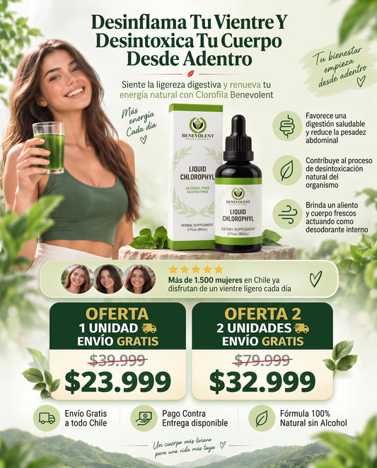 CLOROFILA BENEVOLENT X 60 ML